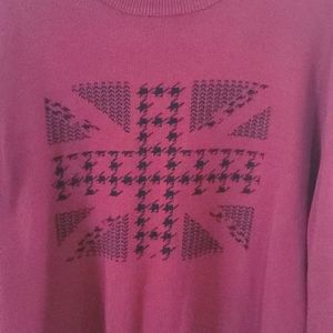 Ben Sherman, XL, Red and black